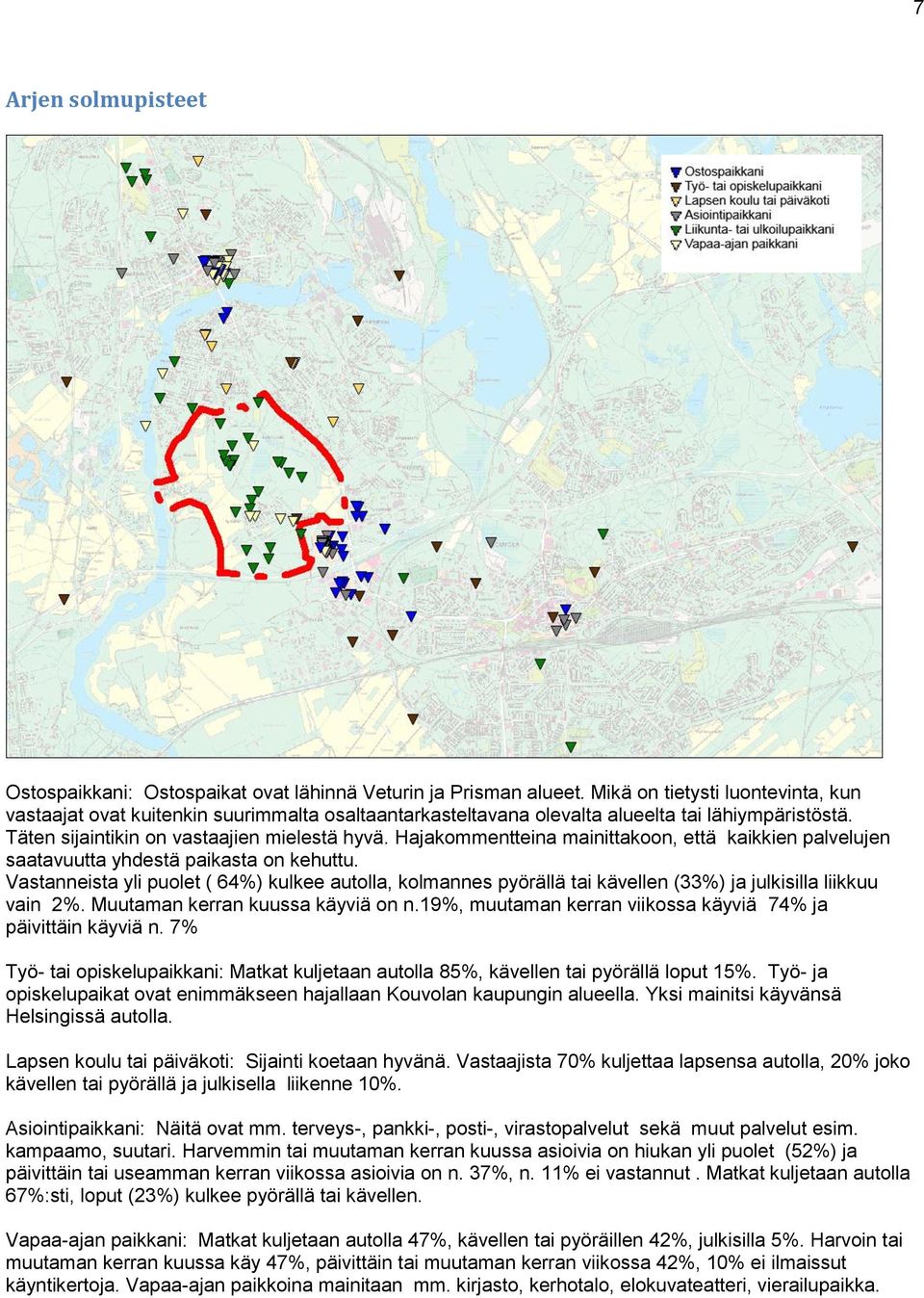 Hajakommentteina mainittakoon, että kaikkien palvelujen saatavuutta yhdestä paikasta on kehuttu.