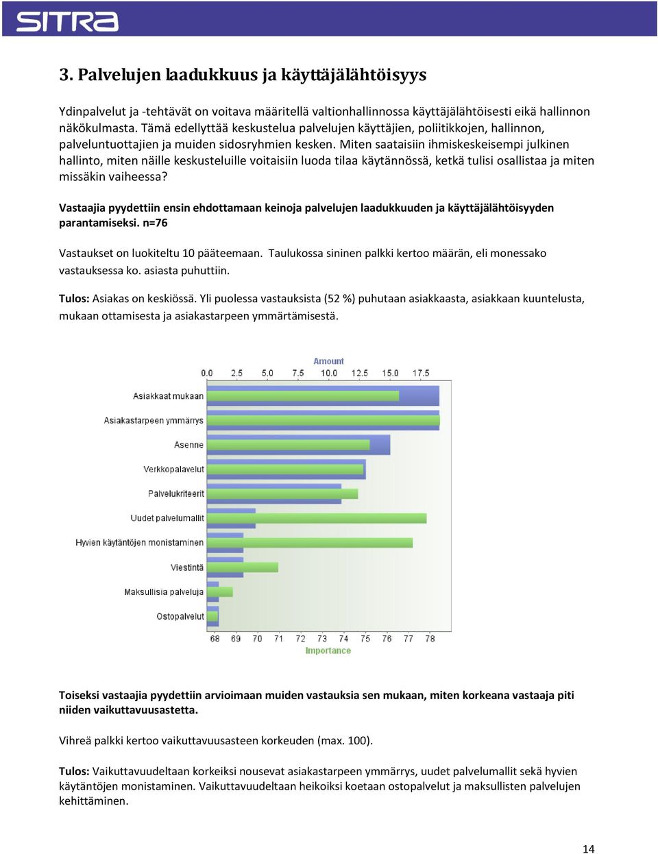 Miten saataisiin ihmiskeskeisempi julkinen hallinto, miten näille keskusteluille voitaisiin luoda tilaa käytännössä, ketkä tulisi osallistaa ja miten missäkin vaiheessa?