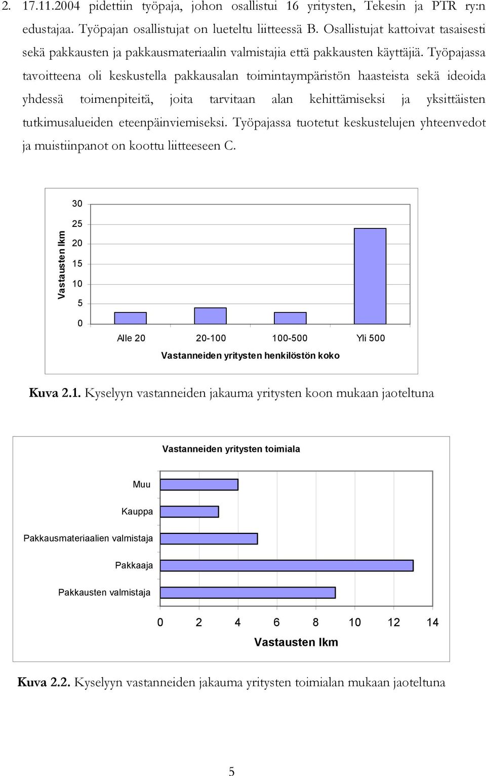 Työpajassa tavoitteena oli keskustella pakkausalan toimintaympäristön haasteista sekä ideoida yhdessä toimenpiteitä, joita tarvitaan alan kehittämiseksi ja yksittäisten tutkimusalueiden