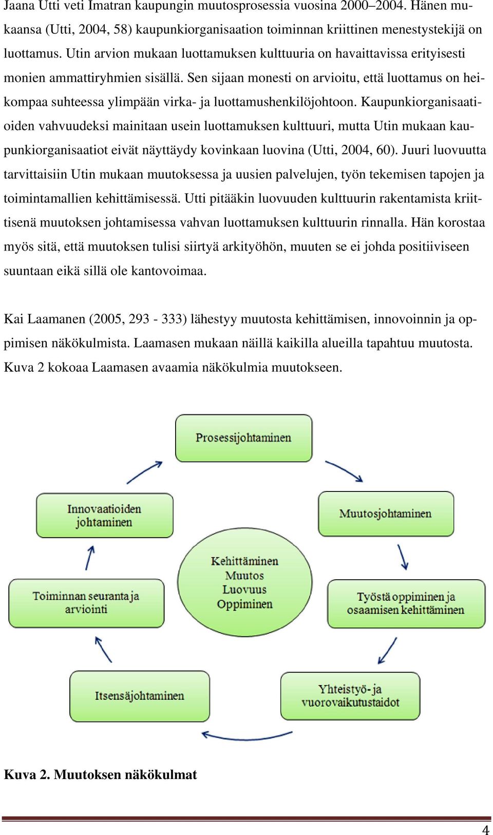 Sen sijaan monesti on arvioitu, että luottamus on heikompaa suhteessa ylimpään virka- ja luottamushenkilöjohtoon.