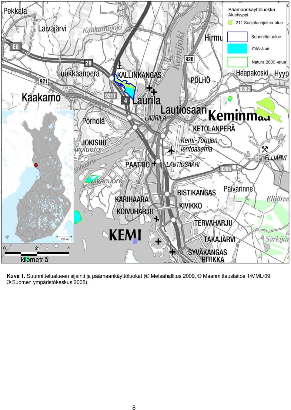 päämaankäyttöluokat ( Metsähallitus