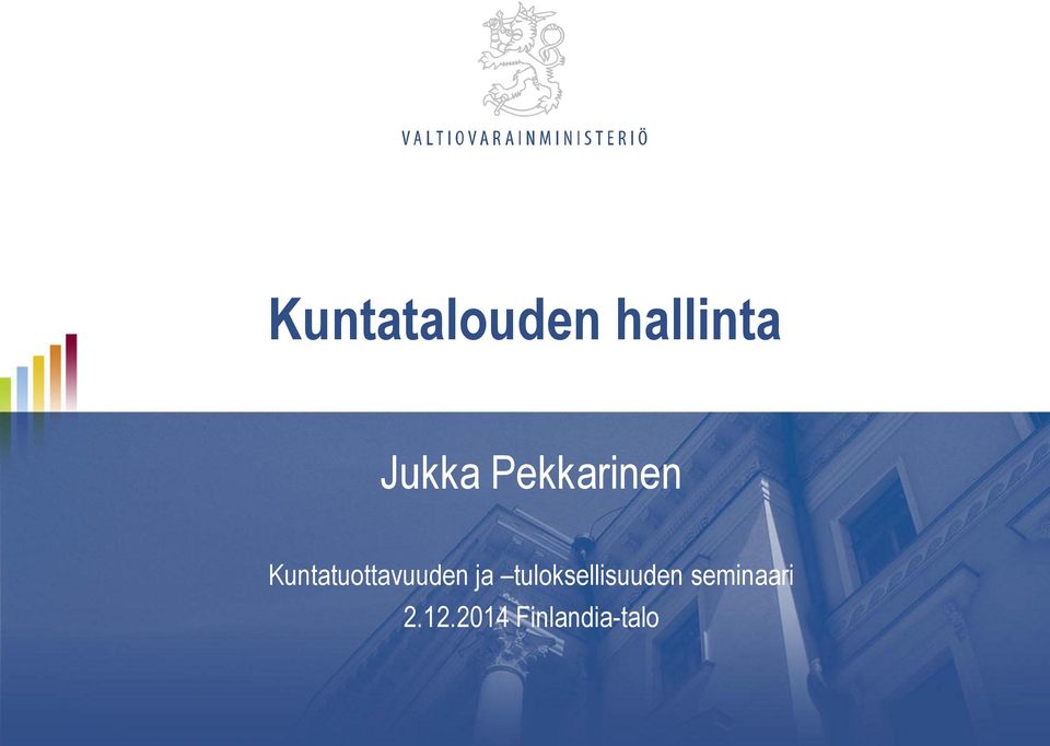 Kuntatuottavuuden ja