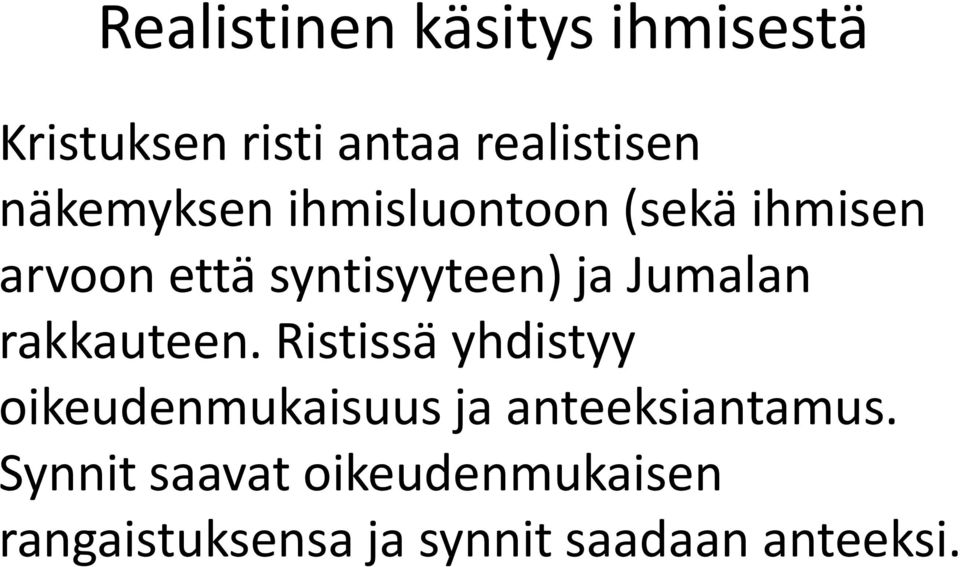 Jumalan rakkauteen.