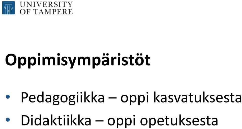 kasvatuksesta