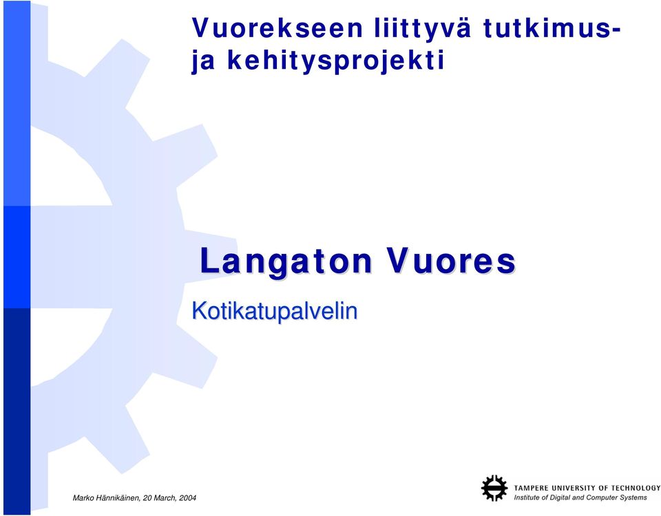 kehitysprojekti