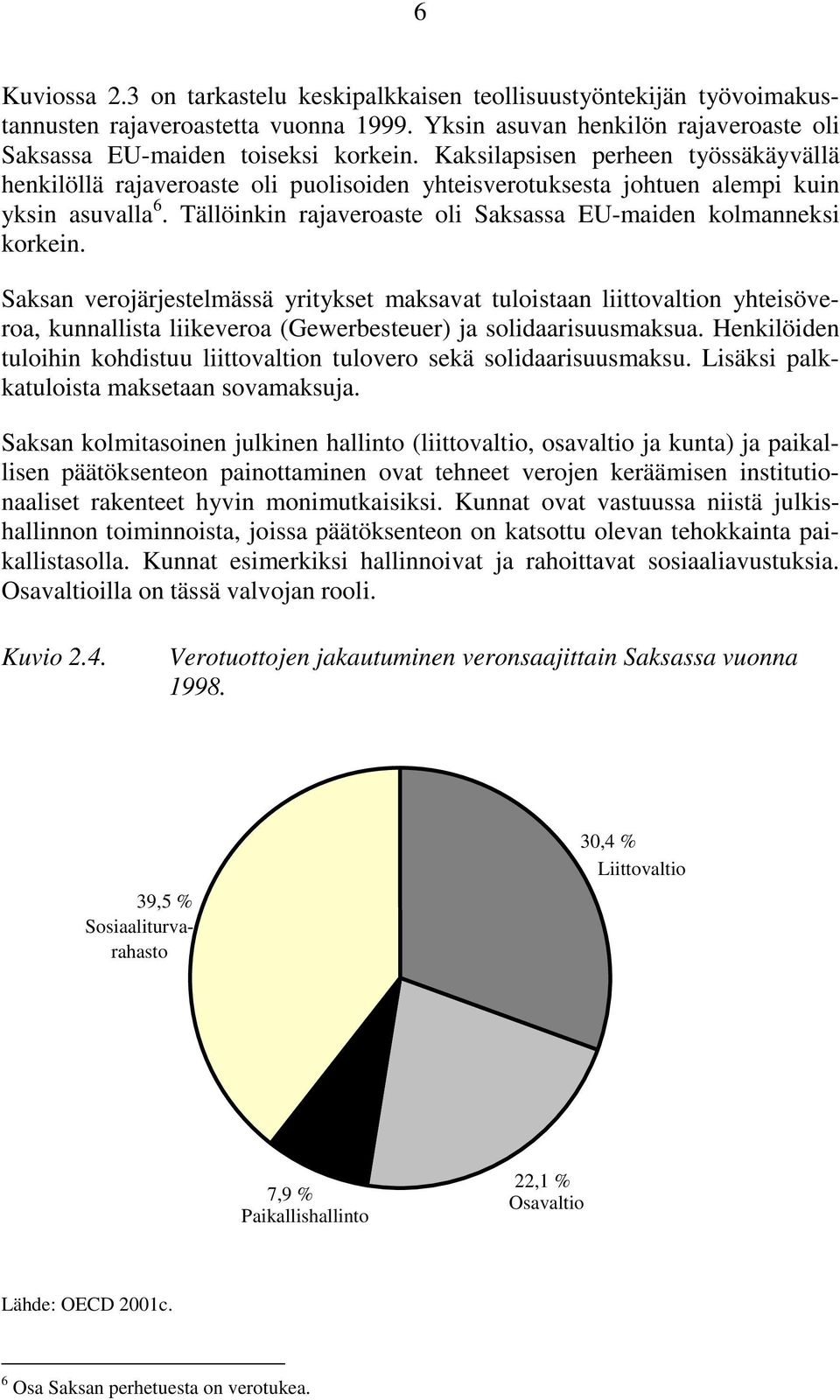 Tällöinkin rajaveroaste oli Saksassa EU-maiden kolmanneksi korkein.