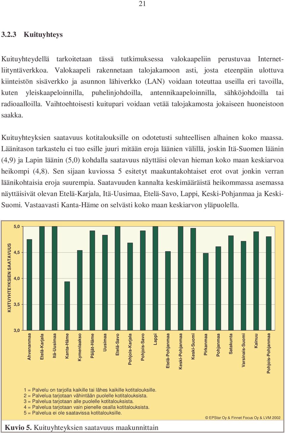 puhelinjohdoilla, antennikaapeloinnilla, sähköjohdoilla tai radioaalloilla. Vaihtoehtoisesti kuitupari voidaan vetää talojakamosta jokaiseen huoneistoon saakka.