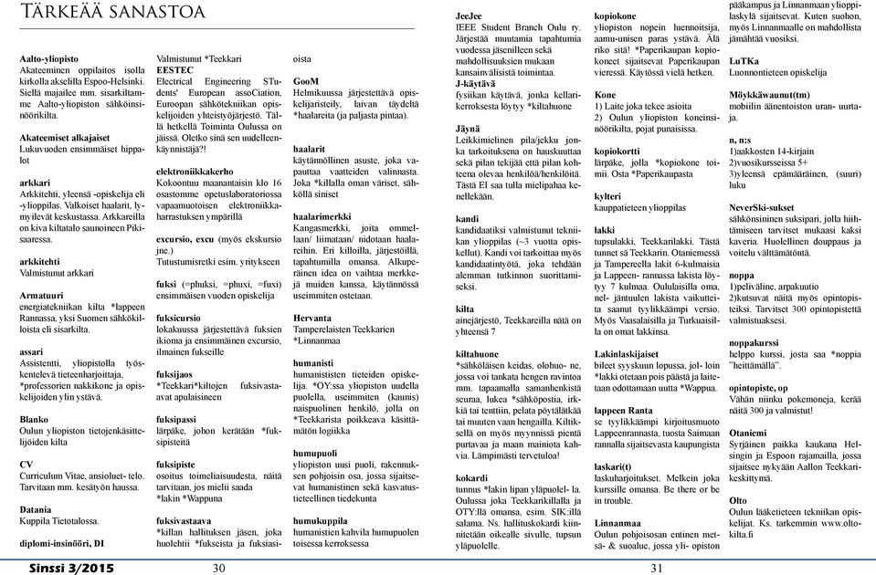 Arkkareilla on kiva kiltatalo saunoineen Pikisaaressa. arkkitehti Valmistunut arkkari Armatuuri energiatekniikan kilta *lappeen Rannassa, yksi Suomen sähkökilloista eli sisarkilta.