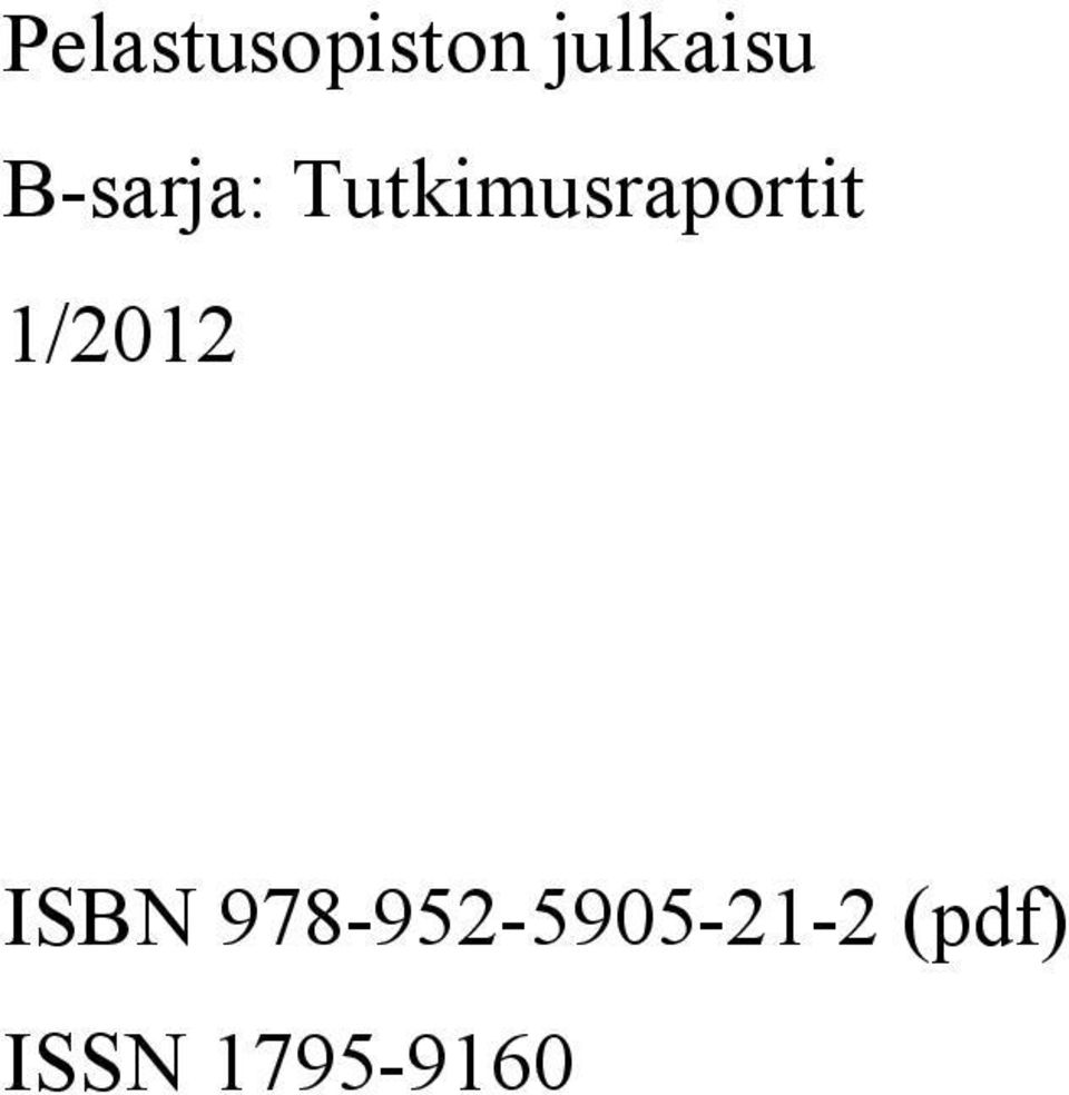 1/2012 ISBN