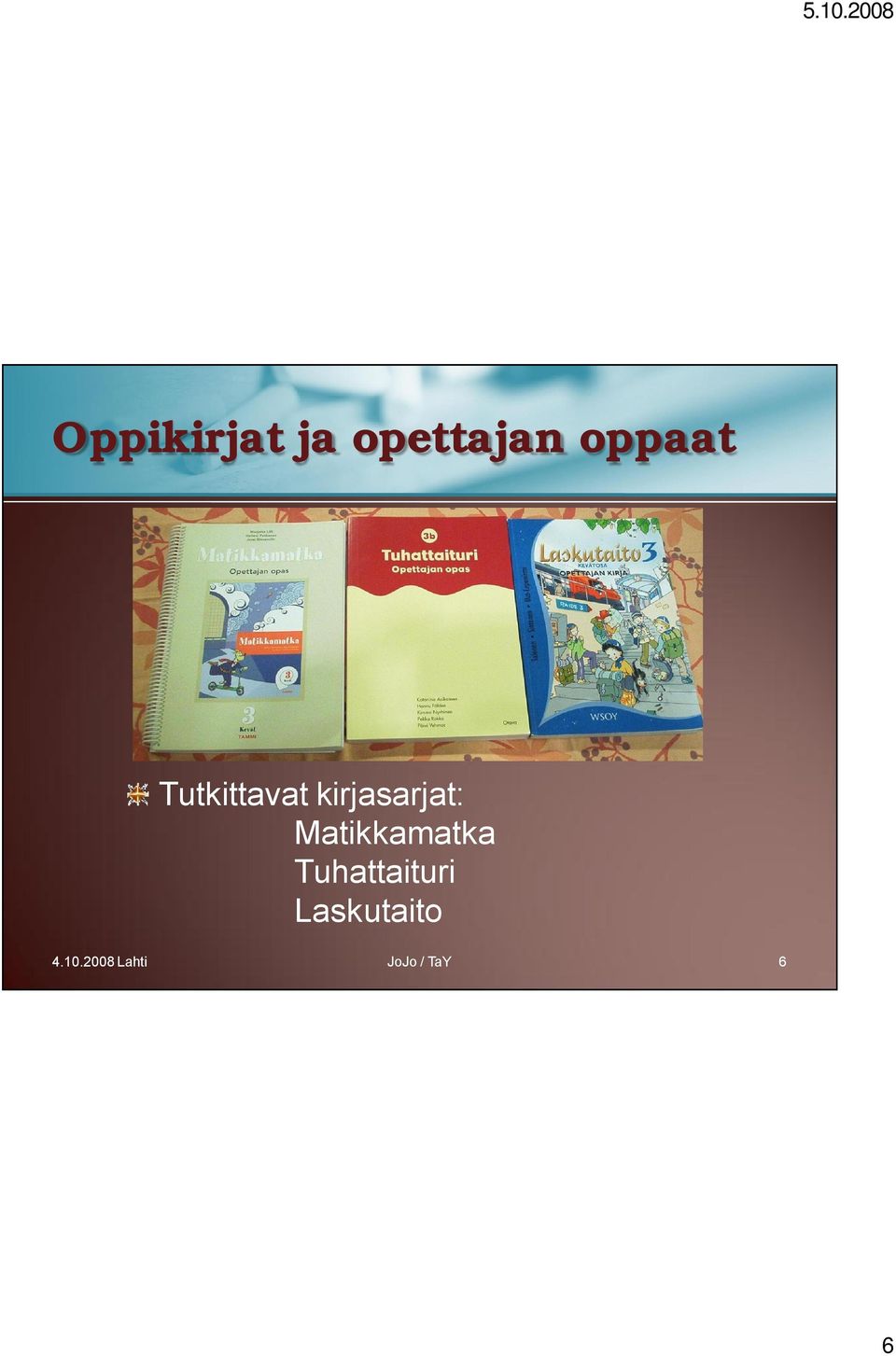 Matikkamatka Tuhattaituri