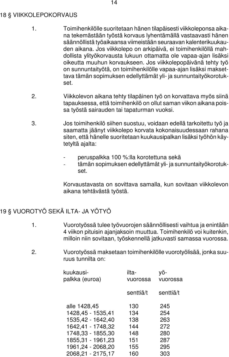 Jos viikkolepo on arkipäivä, ei toimihenkilöllä mahdollista ylityökorvausta lukuun ottamatta ole vapaa-ajan lisäksi oikeutta muuhun korvaukseen.