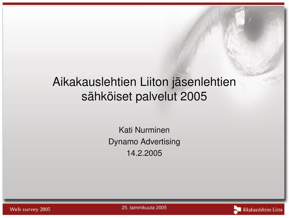 palvelut 2005 Kati Nurminen