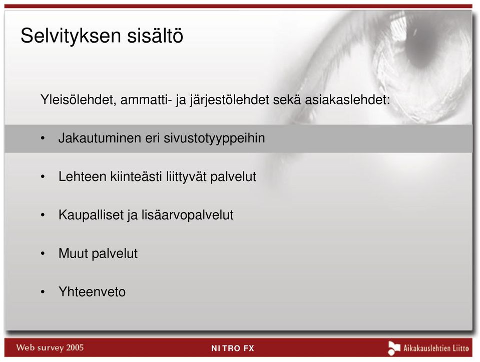 sivustotyyppeihin Lehteen kiinteästi liittyvät