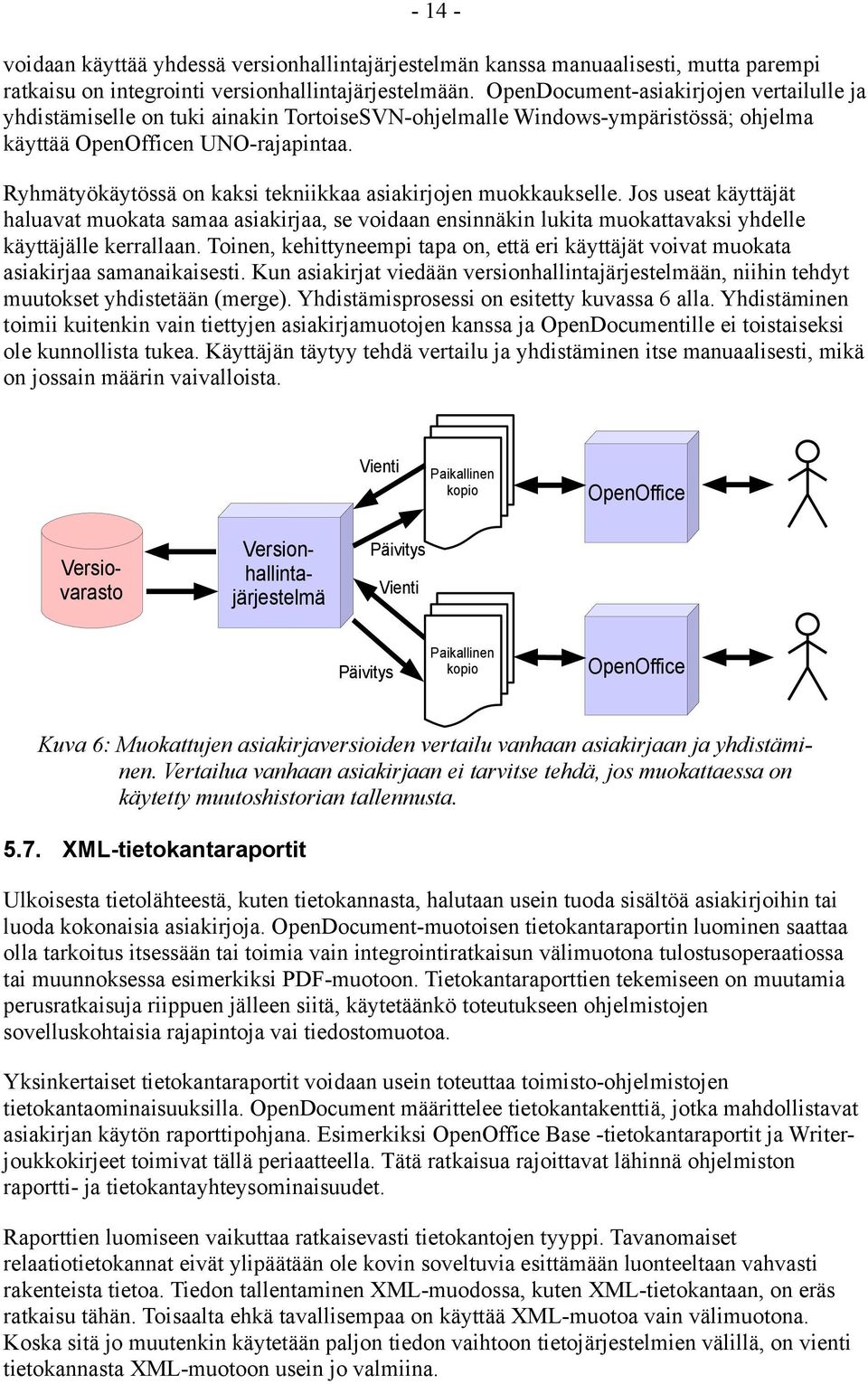 Ryhmätyökäytössä on kaksi tekniikkaa asiakirjojen muokkaukselle. Jos useat käyttäjät haluavat muokata samaa asiakirjaa, se voidaan ensinnäkin lukita muokattavaksi yhdelle käyttäjälle kerrallaan.
