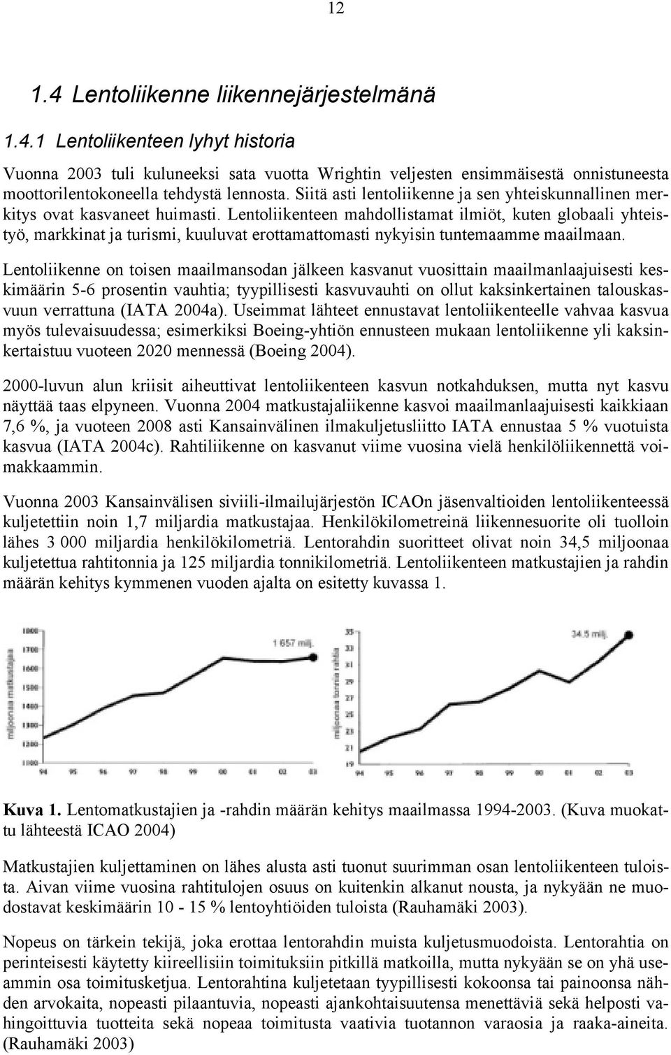 Lentoliikenteen mahdollistamat ilmiöt, kuten globaali yhteistyö, markkinat ja turismi, kuuluvat erottamattomasti nykyisin tuntemaamme maailmaan.