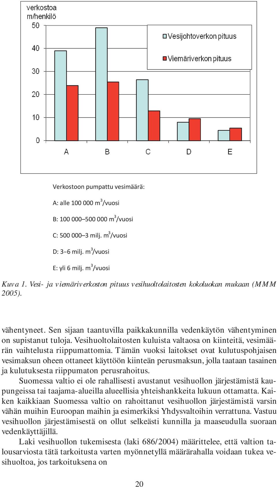 Tämän vuoksi laitokset ovat kulutuspohjaisen vesimaksun oheen ottaneet käyttöön kiinteän perusmaksun, jolla taataan tasainen ja kulutuksesta riippumaton perusrahoitus.