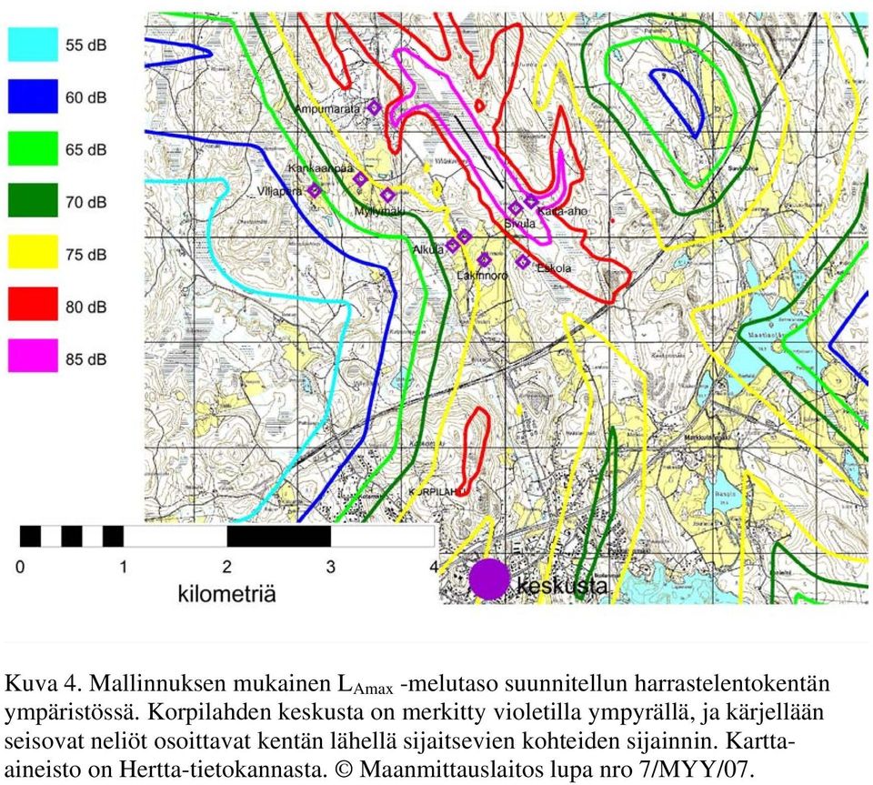 ympäristössä.