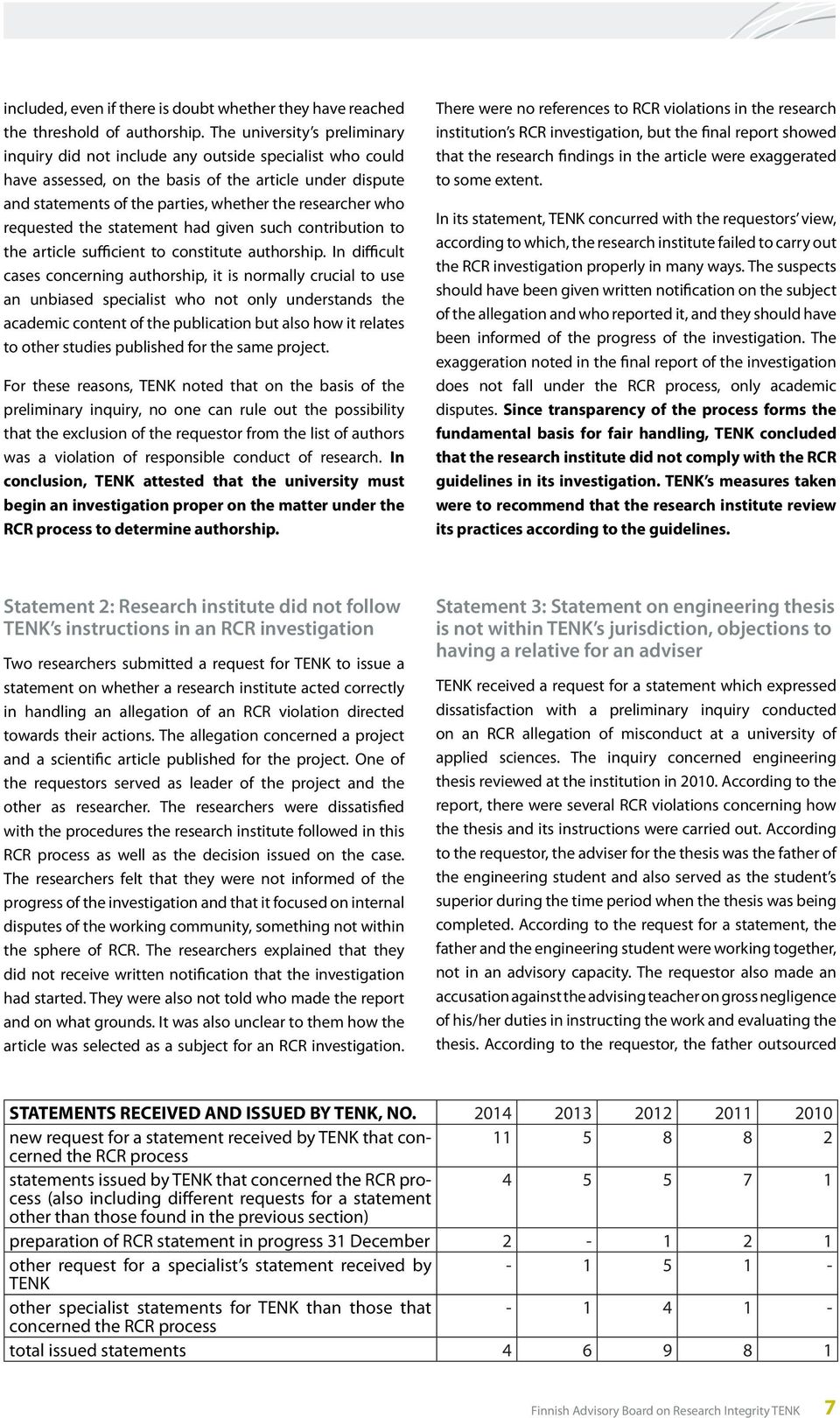 who requested the statement had given such contribution to the article sufficient to constitute authorship.