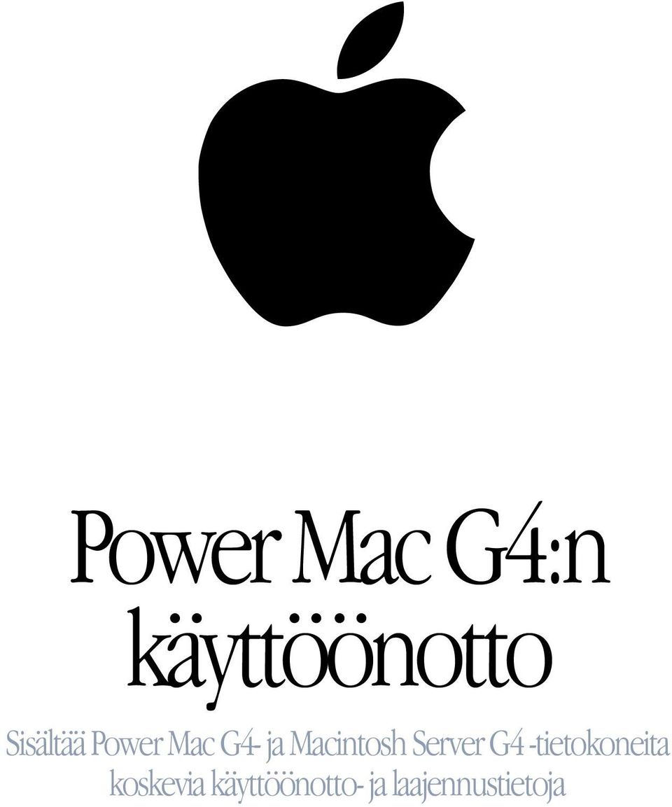 Macintosh Server G4 -tietokoneita