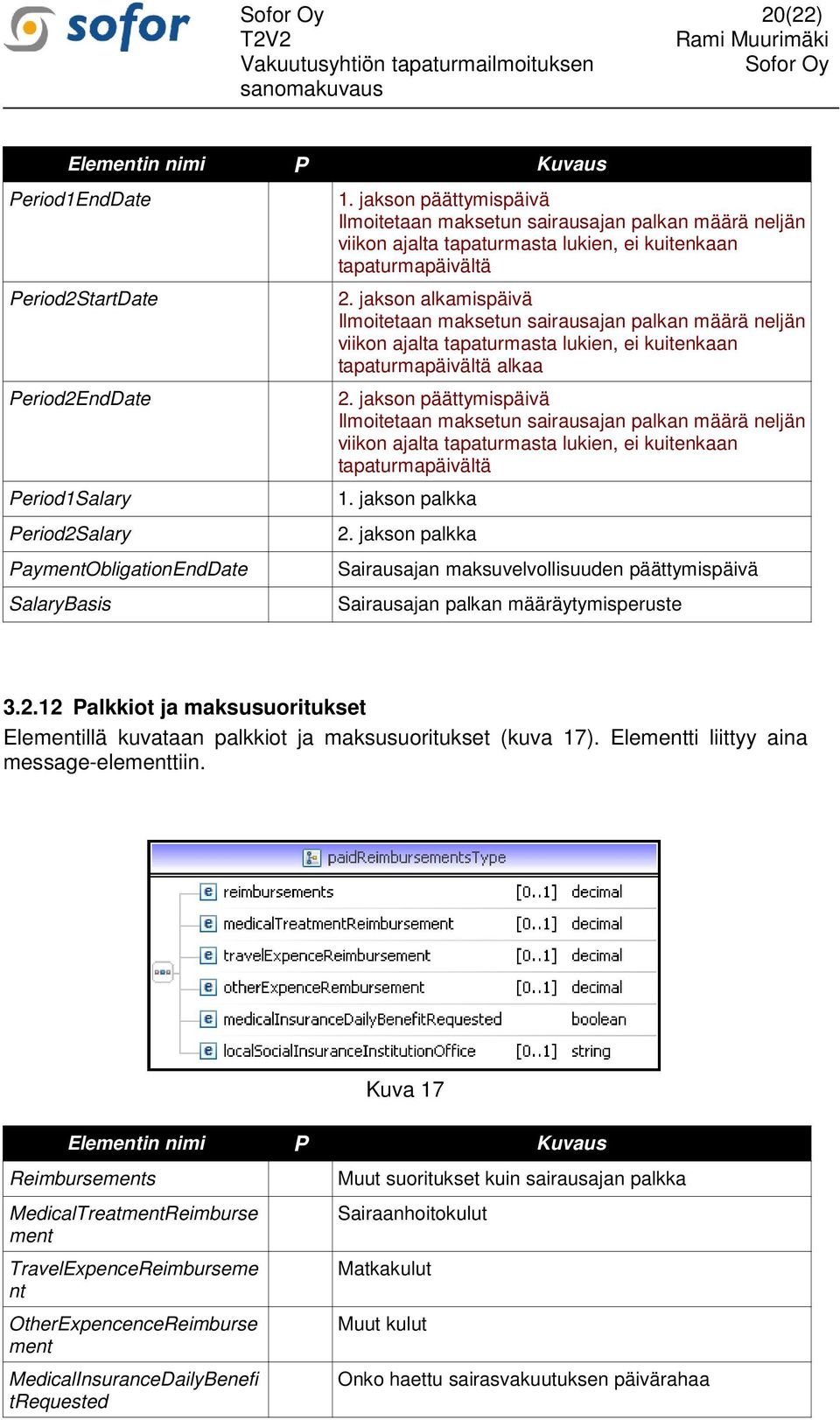 jakson alkamispäivä Ilmoitetaan maksetun sairausajan palkan määrä neljän viikon ajalta tapaturmasta lukien, ei kuitenkaan tapaturmapäivältä alkaa 2.