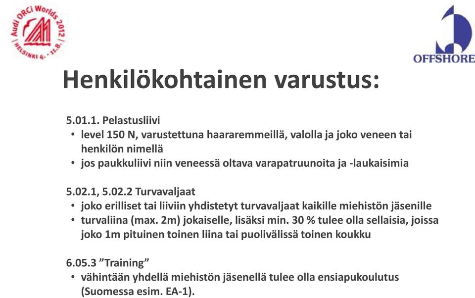 oltava varapatruunoita ja -laukaisimia 5.02.