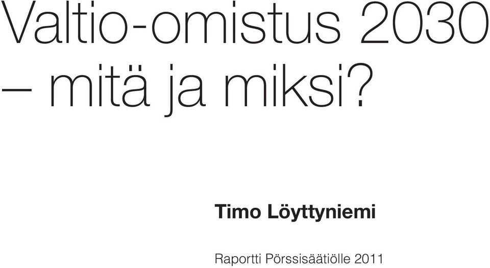 Timo Löyttyniemi