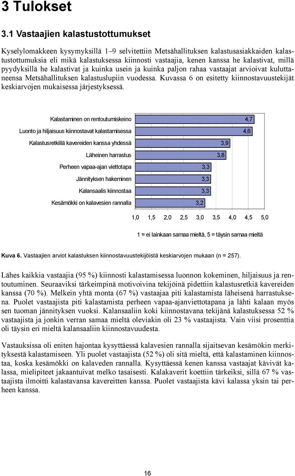 kalastivat, millä pyydyksillä he kalastivat ja kuinka usein ja kuinka paljon rahaa vastaajat arvioivat kuluttaneensa Metsähallituksen kalastuslupiin vuodessa.