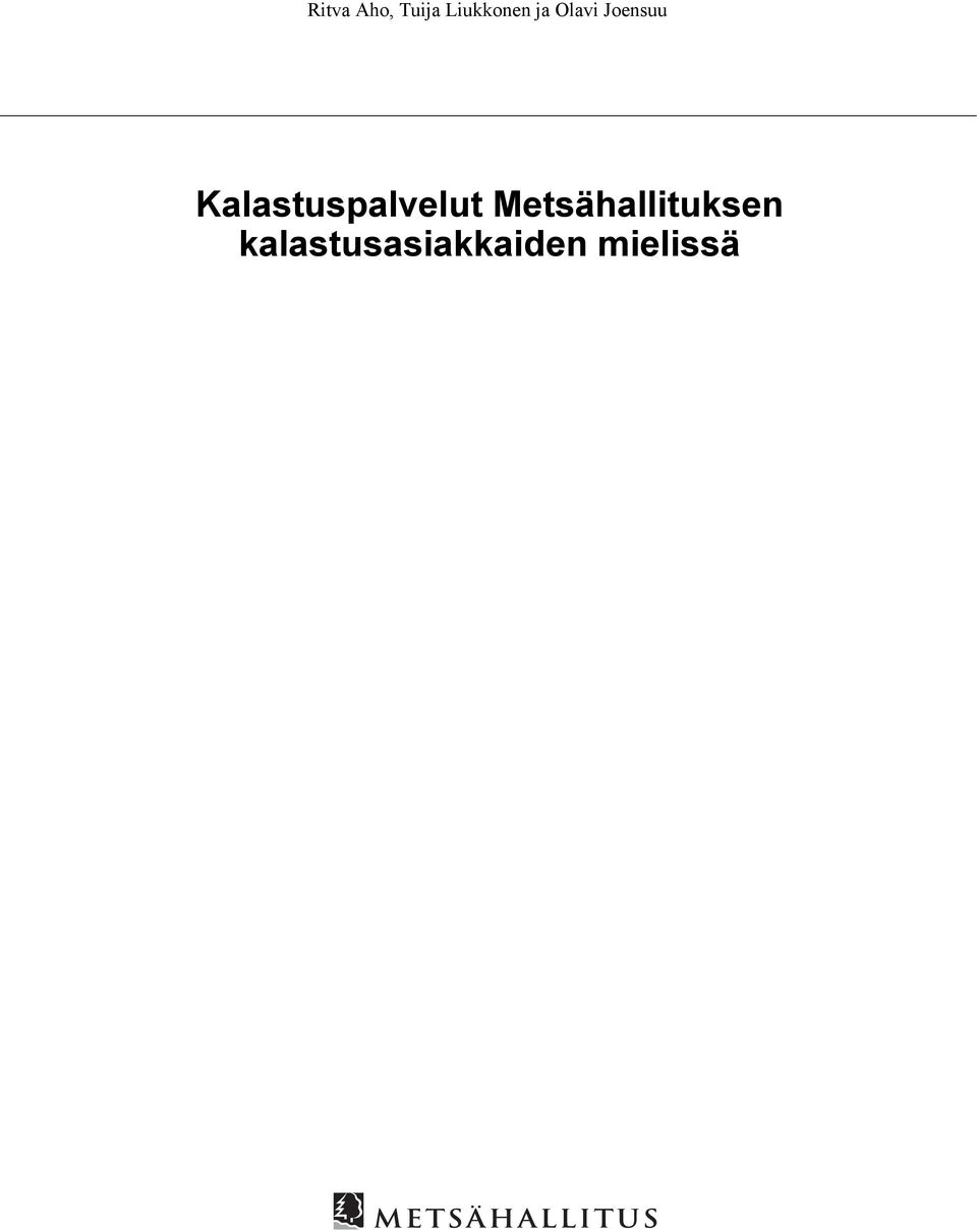 Kalastuspalvelut