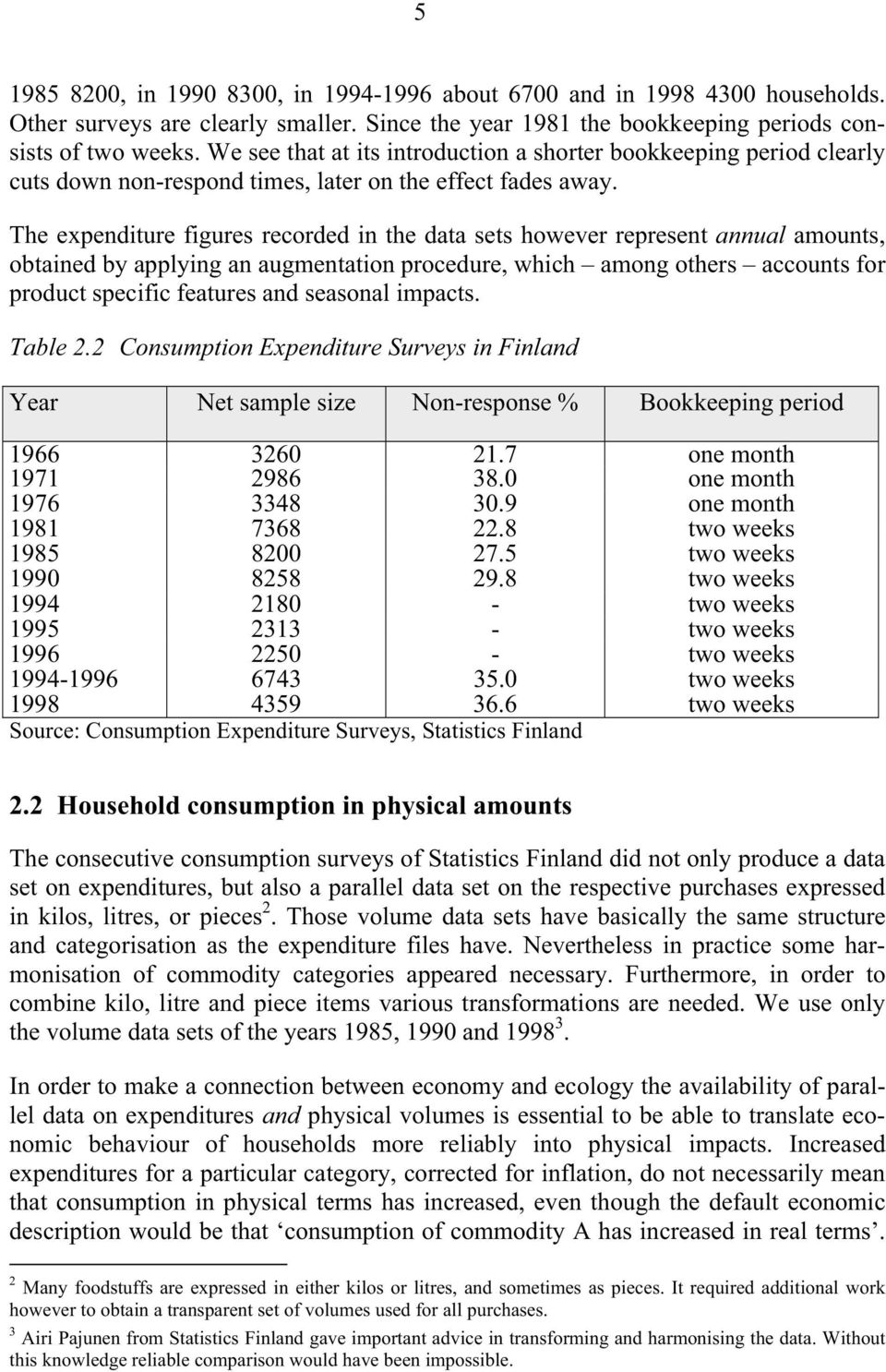 The expenditure figures recorded in the data sets however represent annual amounts, obtained by applying an augmentation procedure, which among others accounts for product specific features and