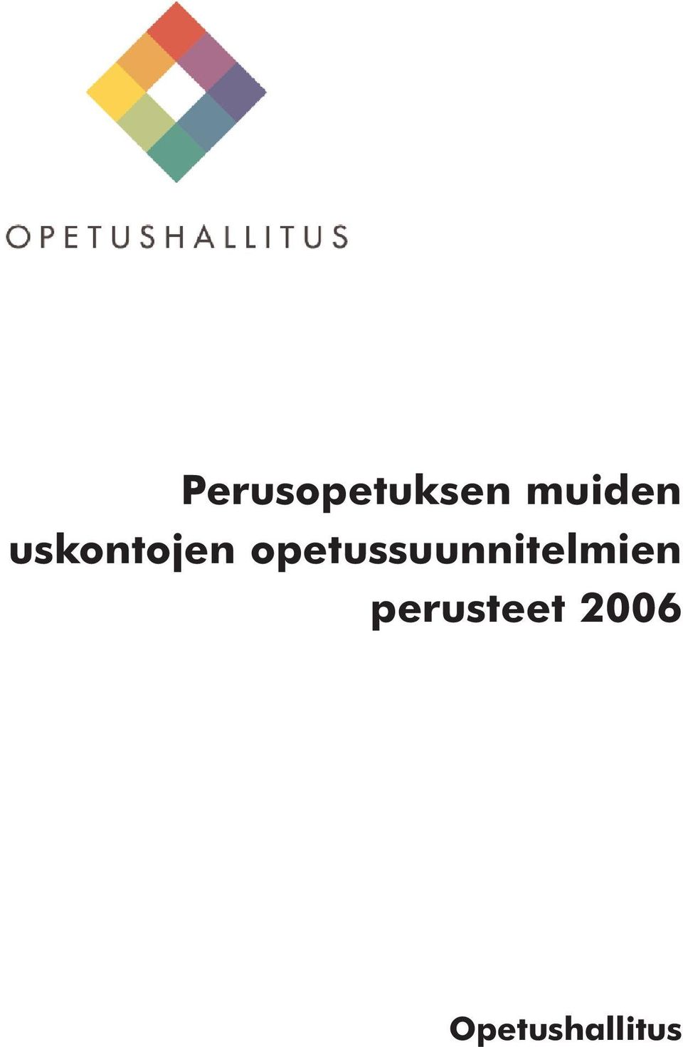 opetussuunnitelmien