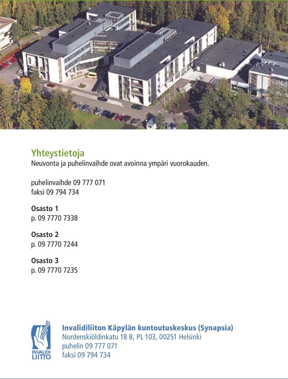 09 7770 7244 Osasto 3 p.