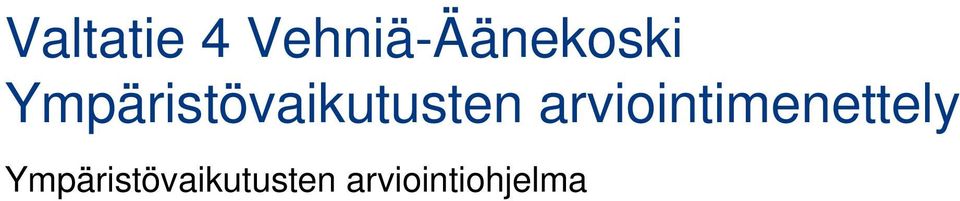 Ympäristövaikutusten