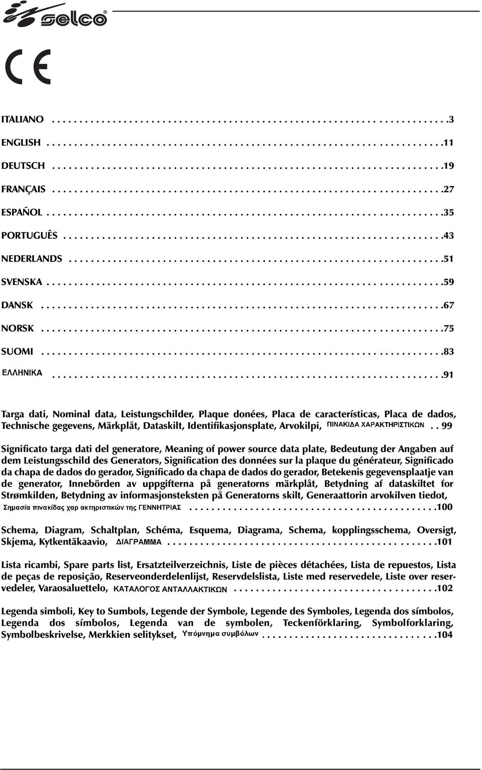 ...................................................................51 SVENSKA........................................................................59 DANSK.........................................................................67 NORSK.