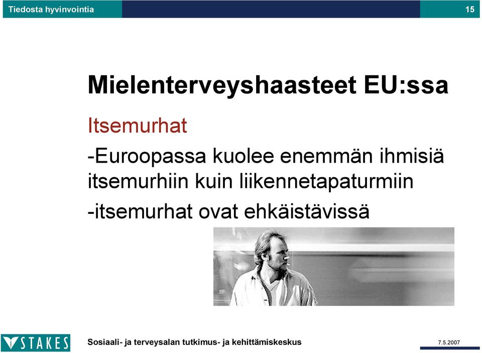 Euroopassa kuolee enemmän ihmisiä