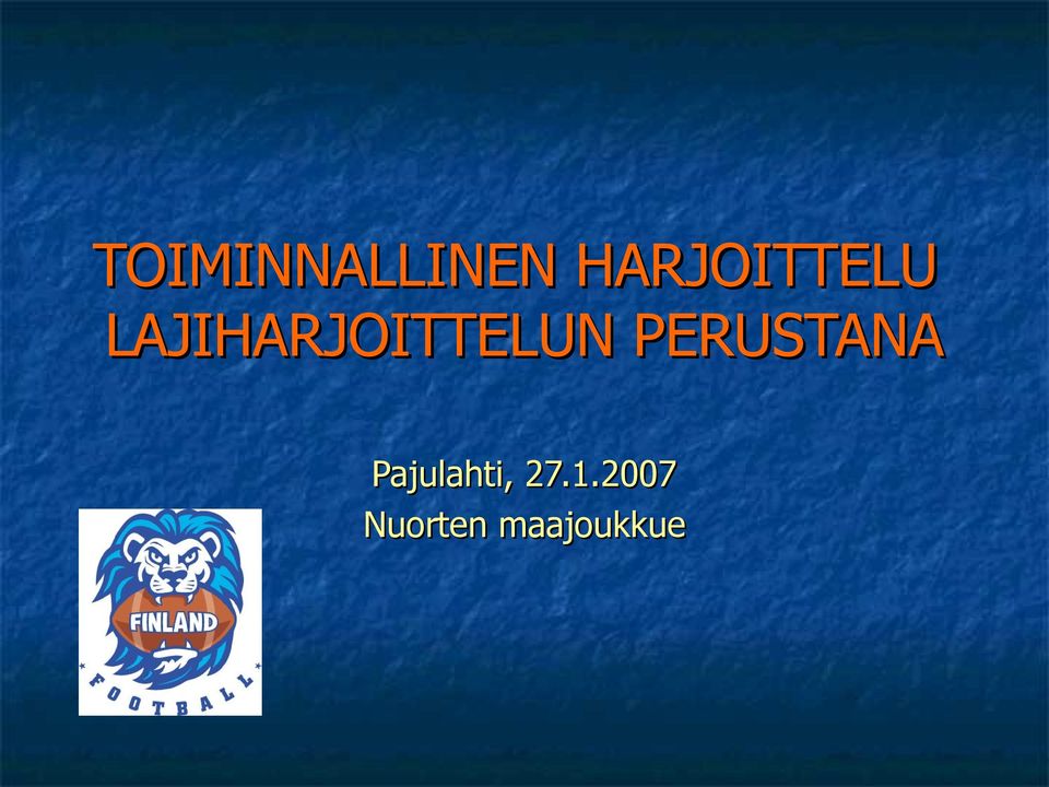 LAJIN PERUSTANA