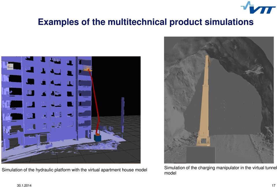 virtual apartment house model Simulation of the