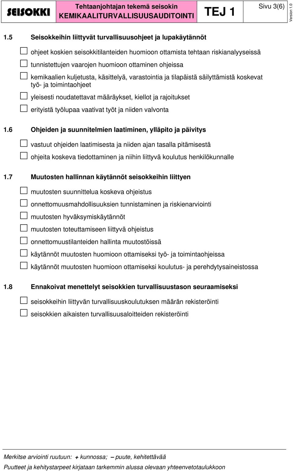 kemikaalien kuljetusta, käsittelyä, varastointia ja tilapäistä säilyttämistä koskevat työ- ja toimintaohjeet yleisesti noudatettavat määräykset, kiellot ja rajoitukset erityistä työlupaa vaativat