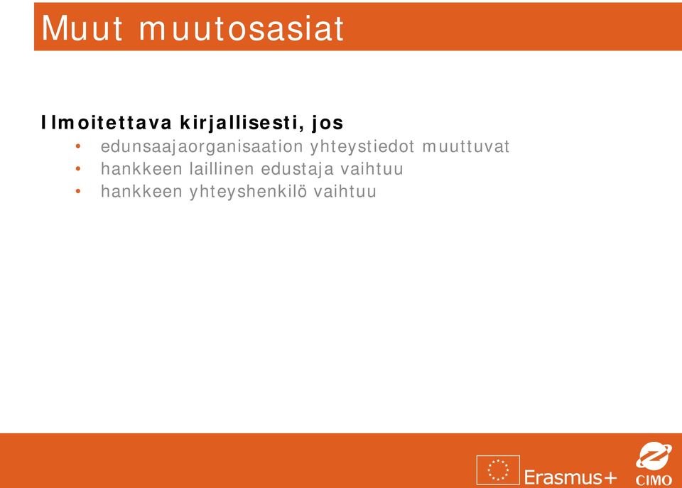 edunsaajaorganisaation yhteystiedot