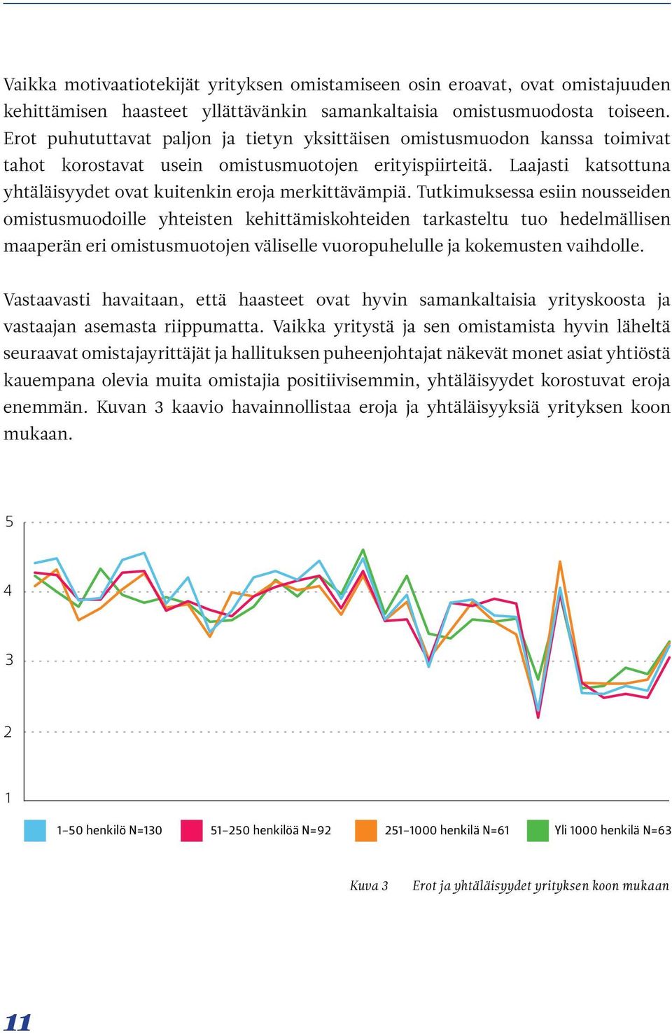 Laajasti katsottuna yhtäläisyydet ovat kuitenkin eroja merkittävämpiä.