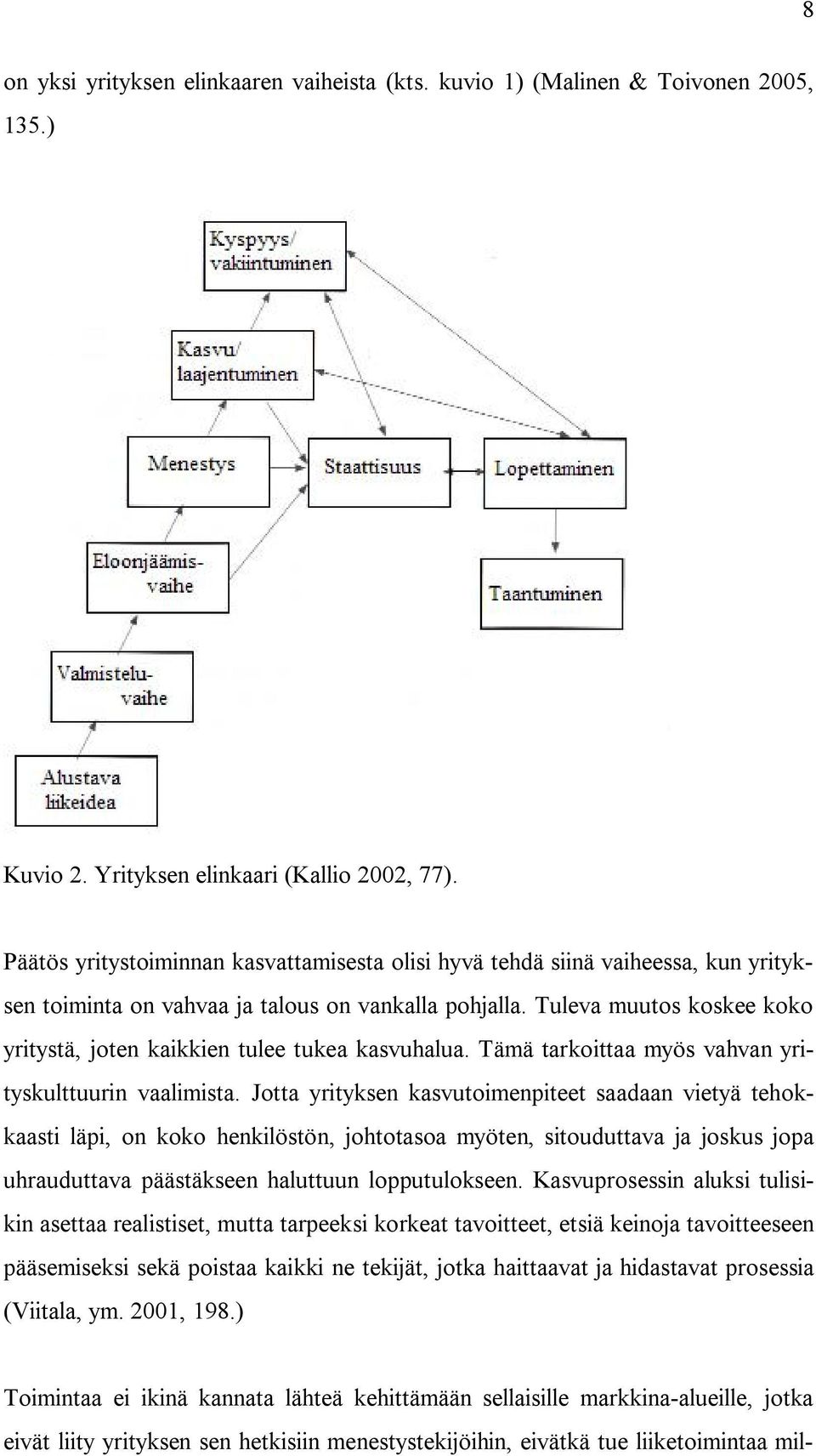 Tuleva muutos koskee koko yritystä, joten kaikkien tulee tukea kasvuhalua. Tämä tarkoittaa myös vahvan yrityskulttuurin vaalimista.