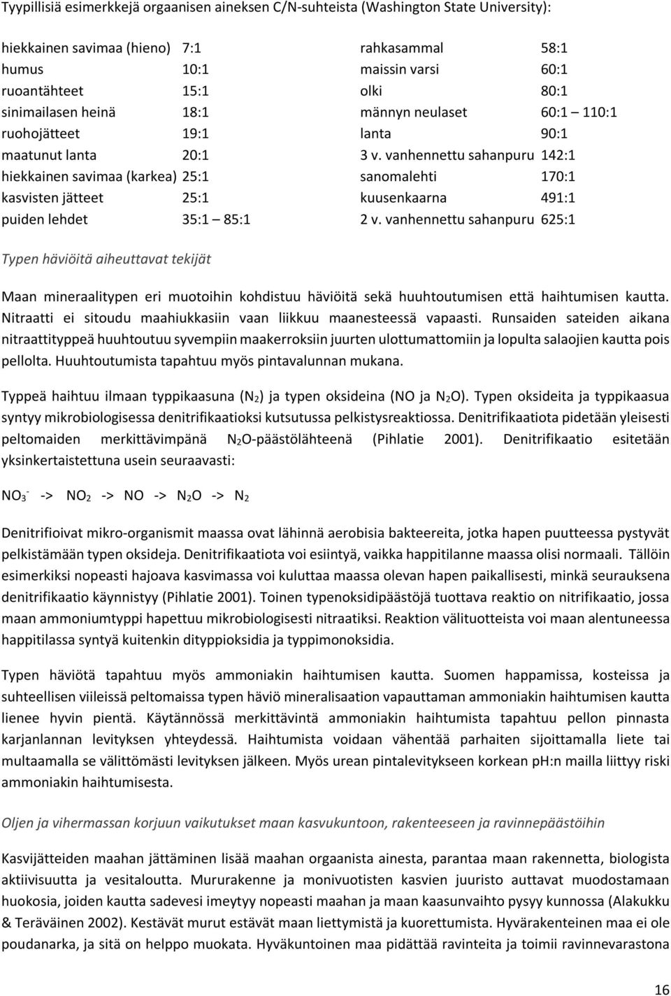 vanhennettu sahanpuru 142:1 sanomalehti 170:1 kuusenkaarna 491:1 2 v.