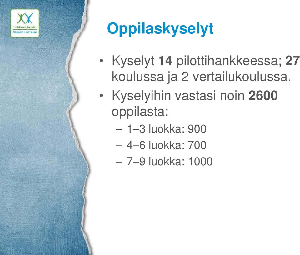 vertailukoulussa.