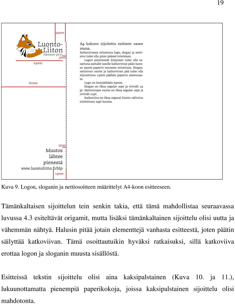 3 esiteltävät origamit, mutta lisäksi tämänkaltainen sijoittelu olisi uutta ja vähemmän nähtyä.