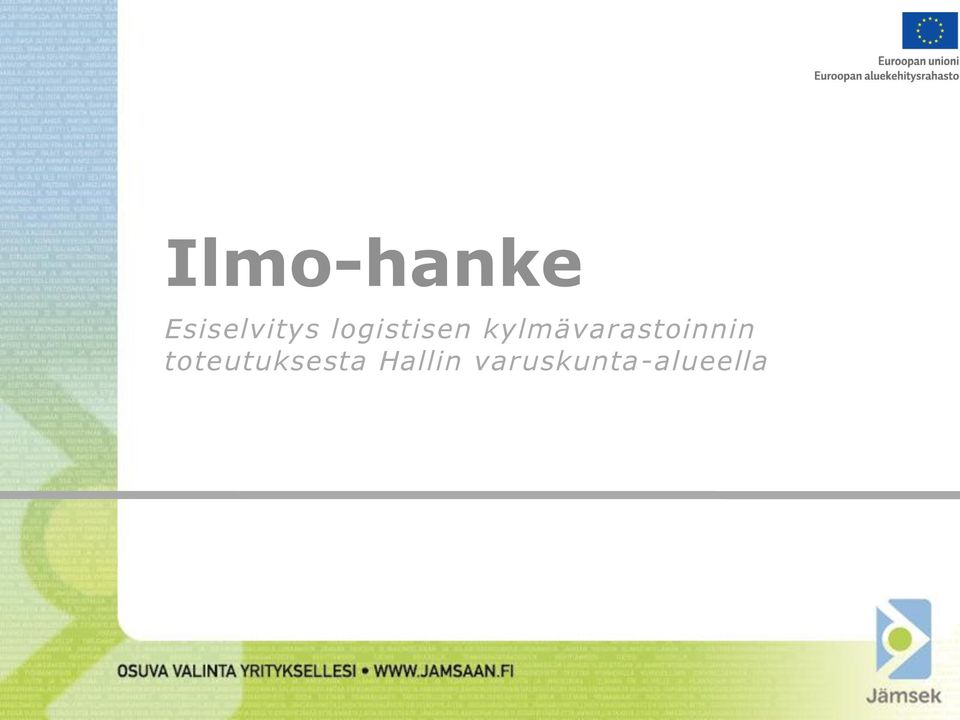 kylmävarastoinnin