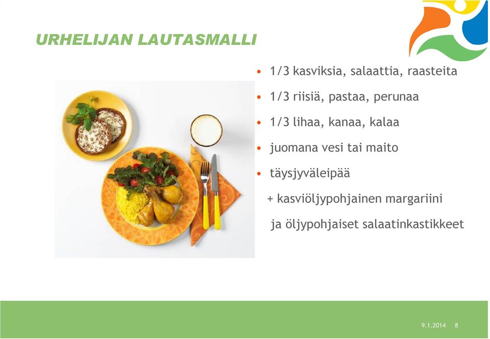 kalaa juomana vesi tai maito täysjyväleipää +