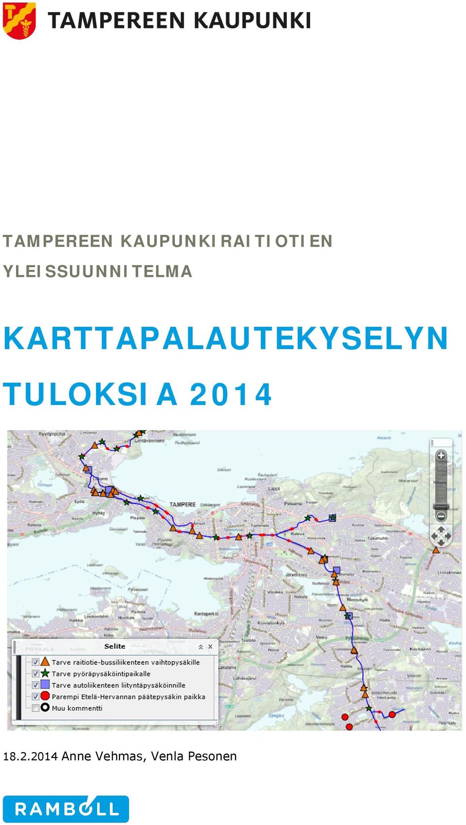 KARTTAPALAUTEKYSELYN TULOKSIA