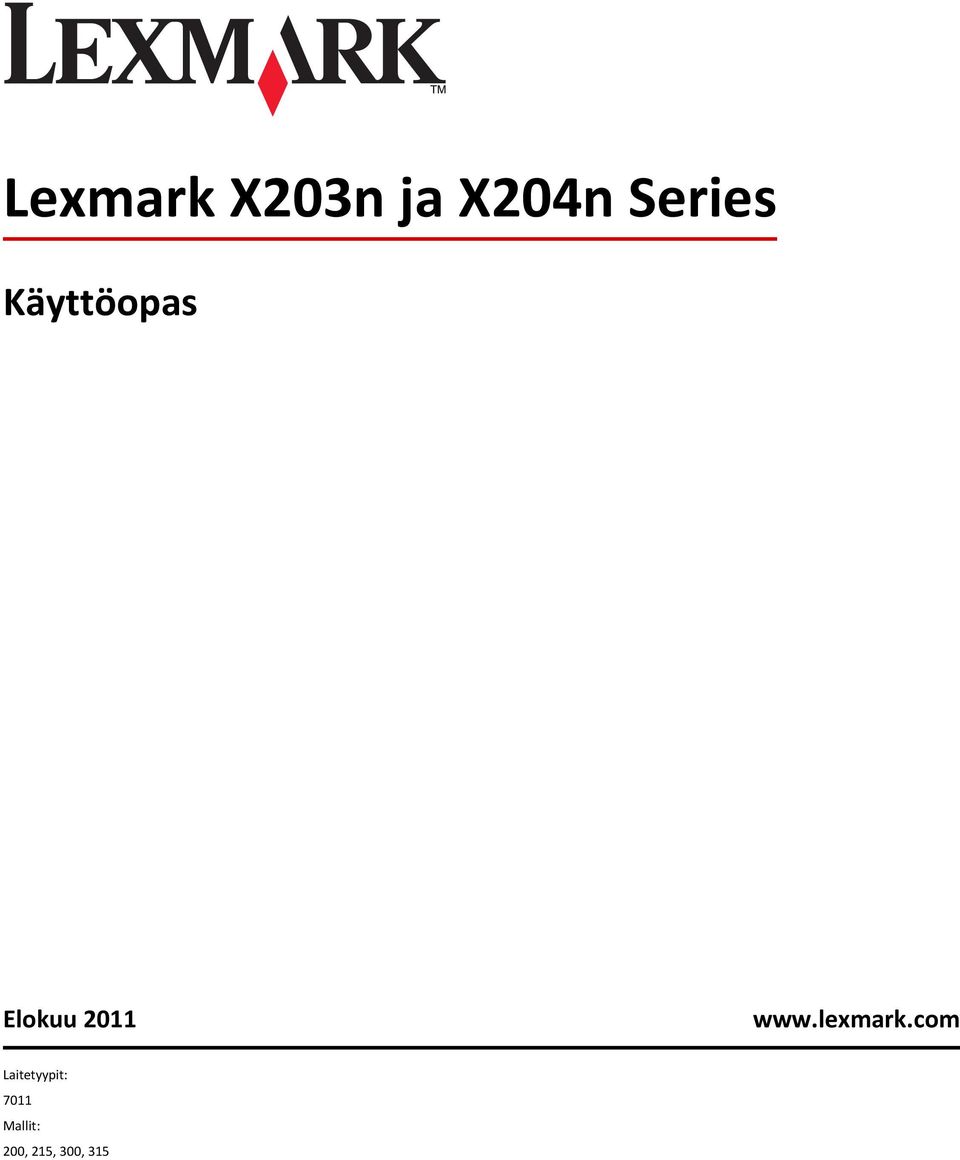 2011 www.lexmark.