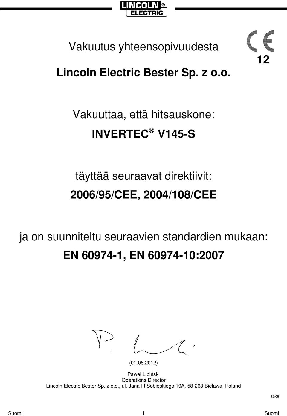 n Electric Bester Sp. z o.