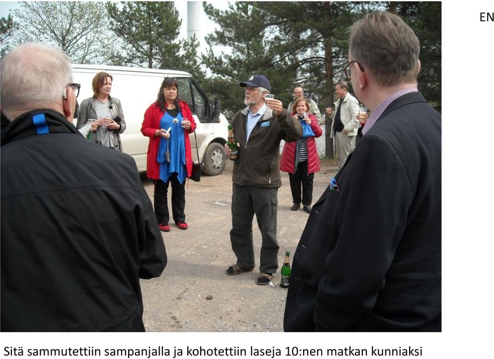 kohotettiin laseja