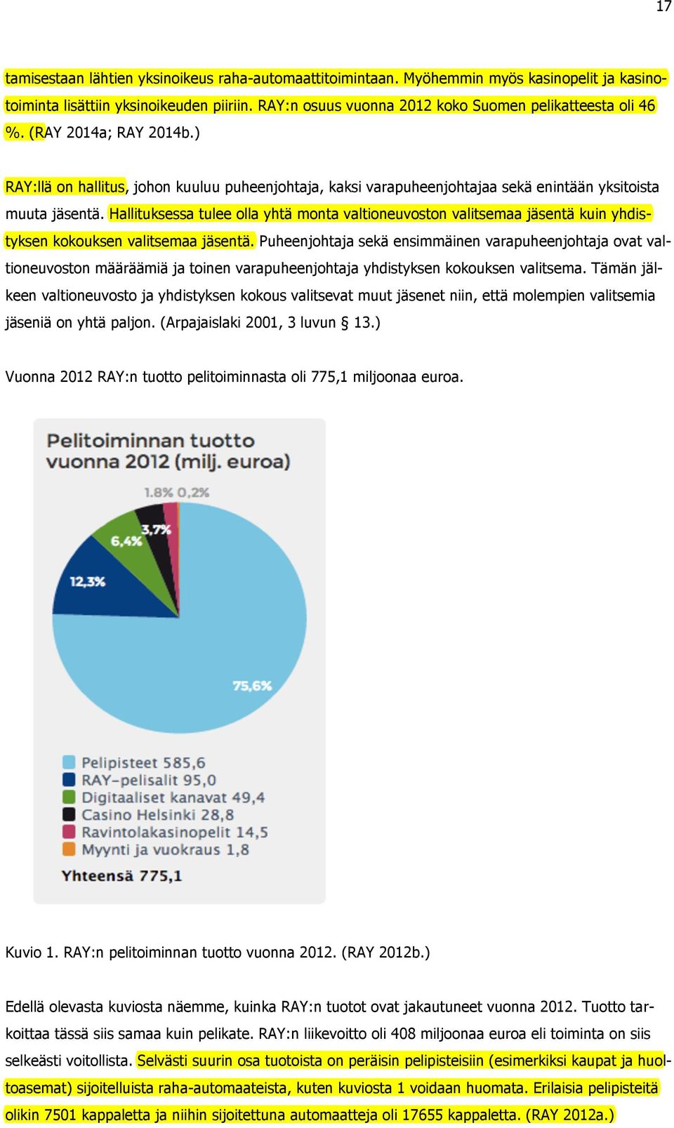 Hallituksessa tulee olla yhtä monta valtioneuvoston valitsemaa jäsentä kuin yhdistyksen kokouksen valitsemaa jäsentä.